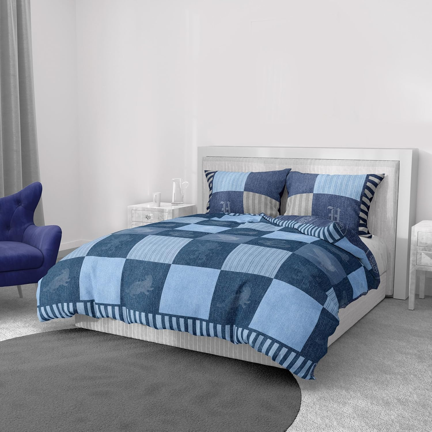 Northwest Harry Potter Botanical Wizardry 5 Piece Full Bed in a Bag Set, Bedding Set with Comforter and Sheets, Soft and Cozy for All Seasons image number 2