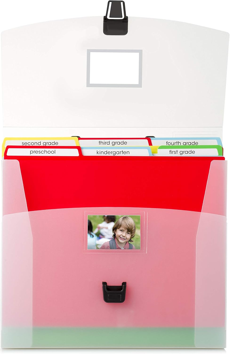 Pearhead School Years Organizer, Children&rsquo;S School Highlights and Accomplishments Organizer for Parents, File Keeper for Kids, White image number 5