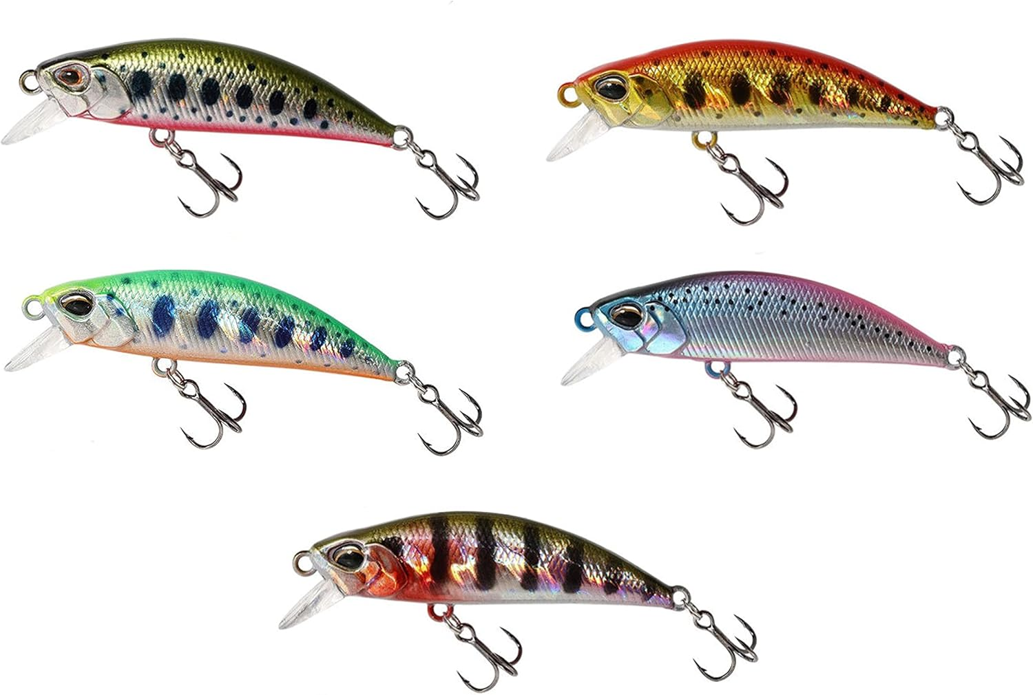 Fishing Lure 5G 50Mm 9045B Saltwater Freshwater Casting Sinking Hard Bait &ndash; Pack of 5 image number 4