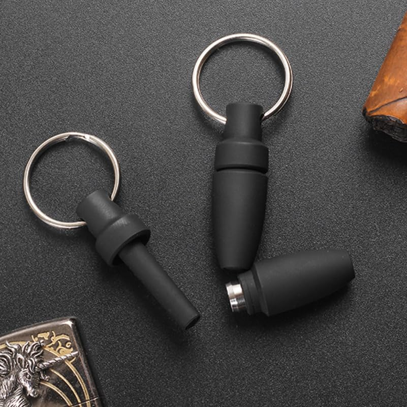 Vaguelly Punching Tool with Keychain Hole Opener for Precise Cutting Punching Portable Accessory for Travel the Go Smoking image number 5