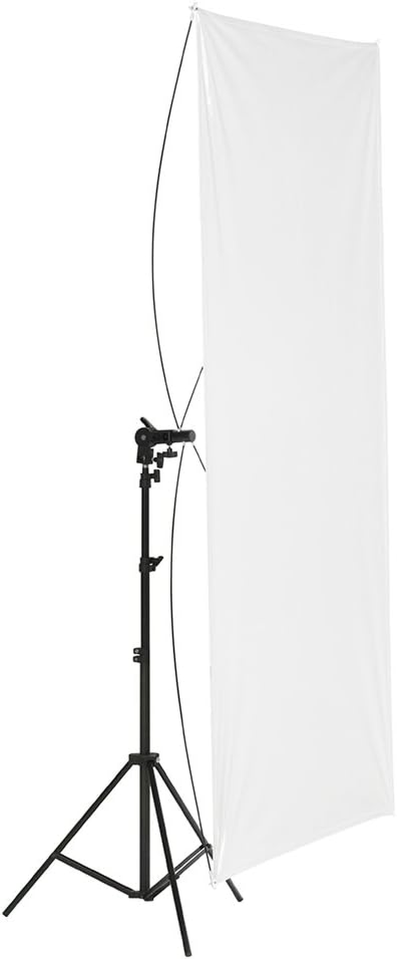 Neewer 35" X 70"/ 90 X 180Cm Photo Studio Gold/Silver & Black/White Flat Panel Light Reflector with 360 Degree Rotating Holding Bracket and Carrying Bag image number 5