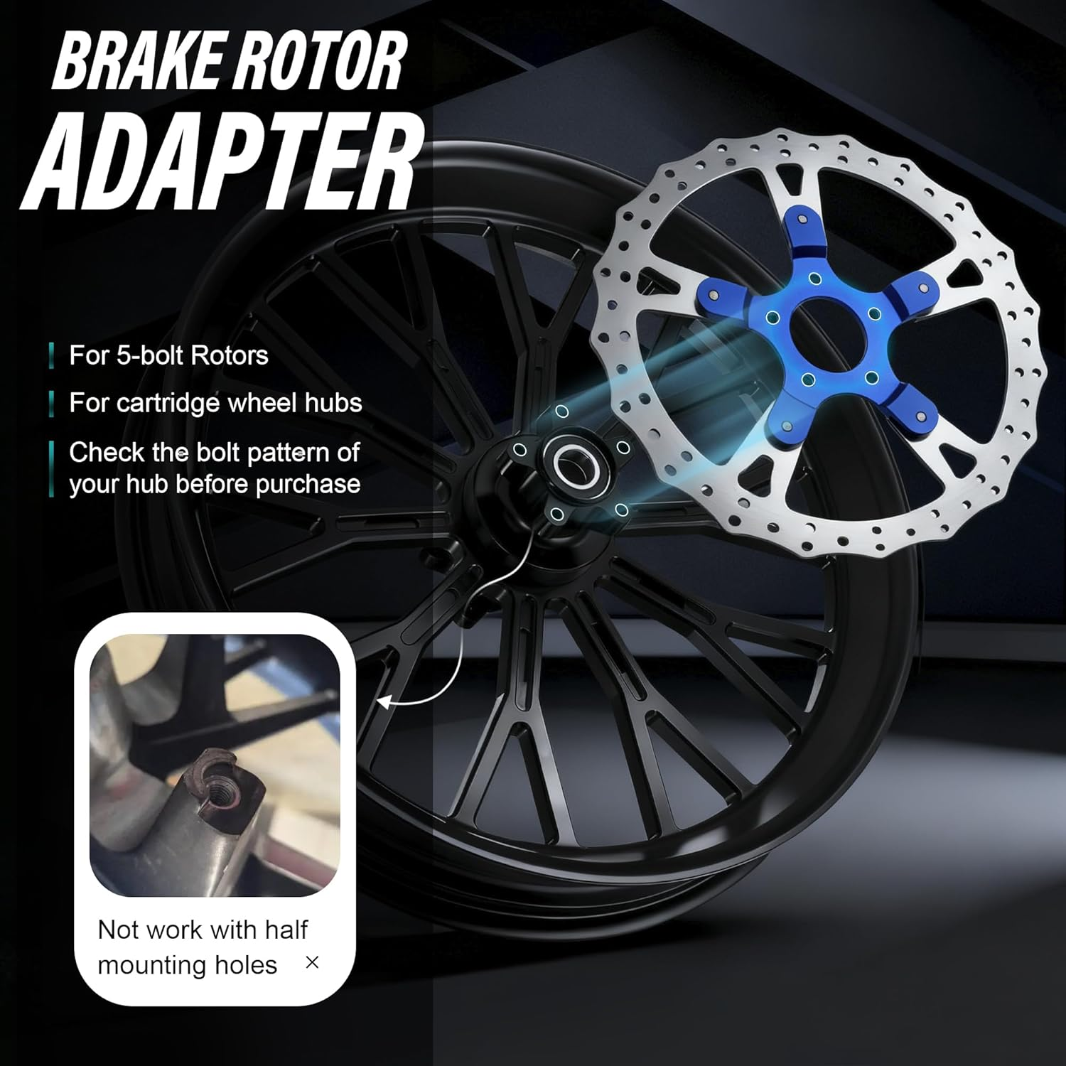 Mokitdora Sport Luggage Rack for Harley Sissy Bar Uprights Compatible with 2018-Later Softail Low Rider FXLR FXLRS FXLRST Fat Bob FXFB FXFBS Sport Glide FLSB, Chrome