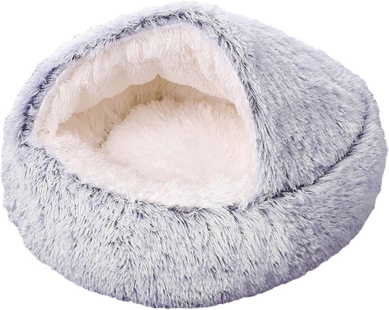 Weilaikeqi Winter Warm Cats Beds, Pet Animal House, Comfortable, Pet Supplies, 40Cm Gray - 40Cm Light Coffee image number 6