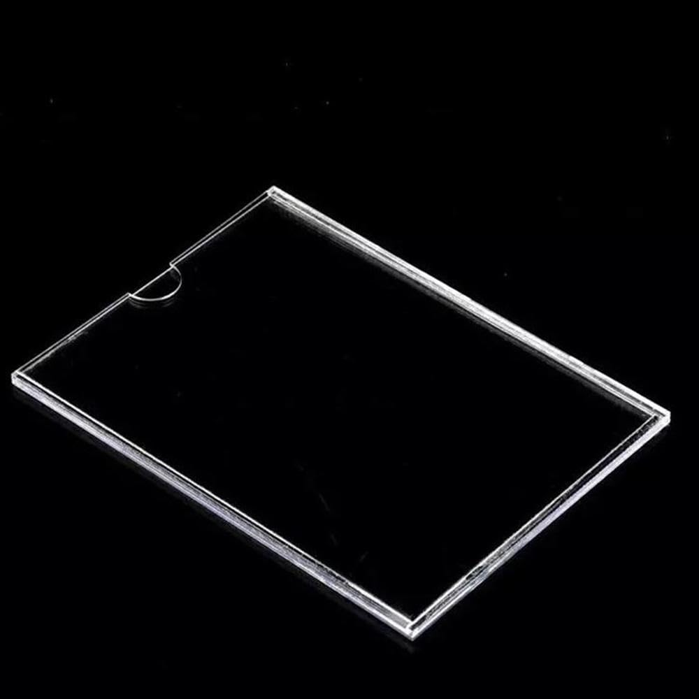 Transparent Acrylic Poster Display, A4 Acrylic Sign Menu Holder Wall Mounted for Hotel Office School Hospital Conference