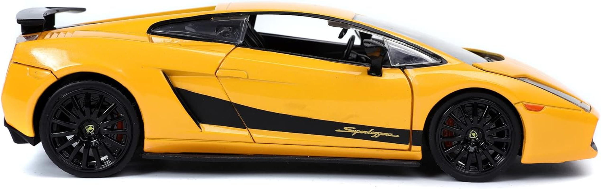 Jada 253203067 Fast & Furious Lamborghini Gallardo 1:24 Scale DIE-CAST Replica CAR, Yellow image number 5