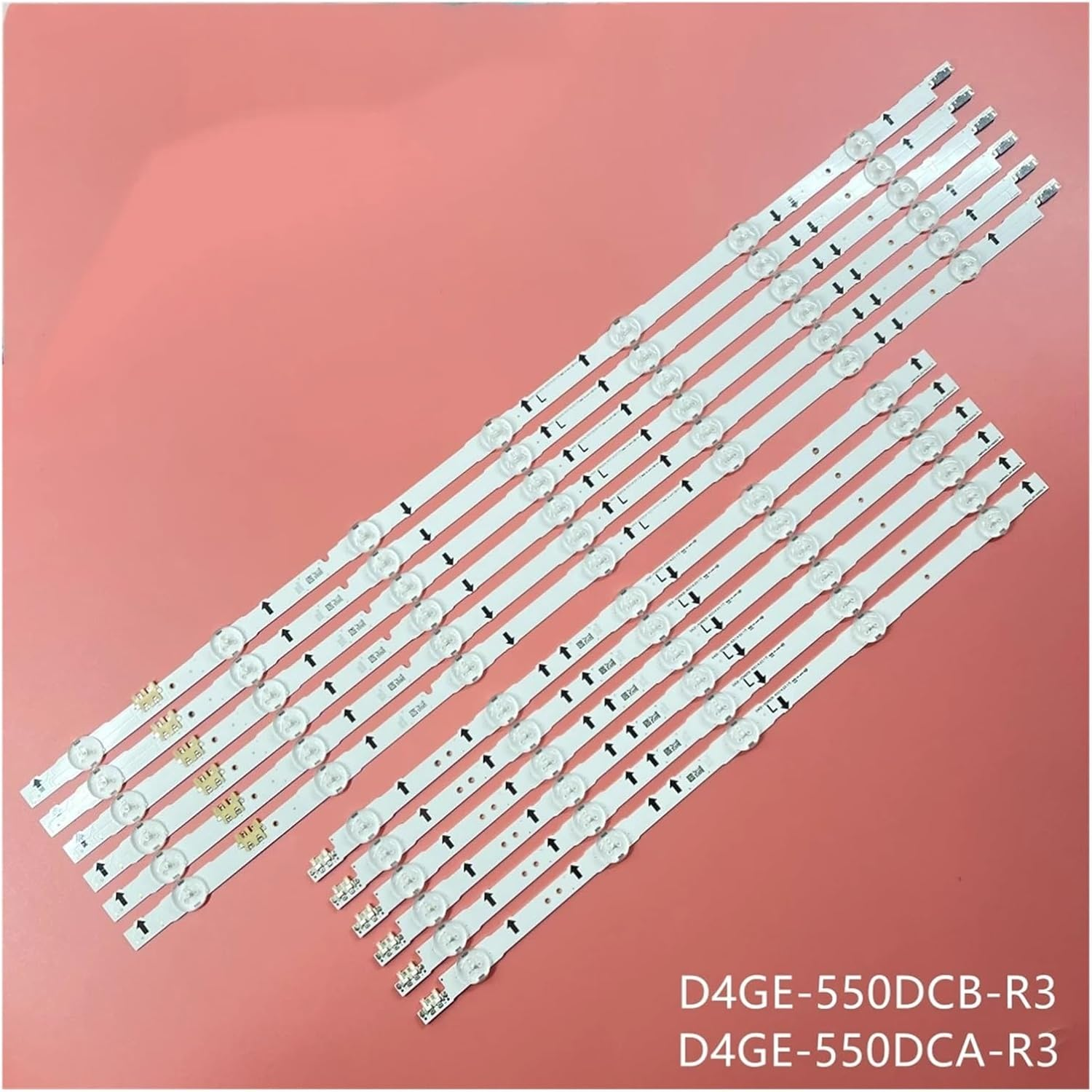 LED Backlight Strip for UE55H6400 UE55J5510 UE55J5200 UE55J5600 UE55J6300 UE55H6350 UE55H6670 2014SVS55 3228 D4GE-550DCA 550DCB image number 2