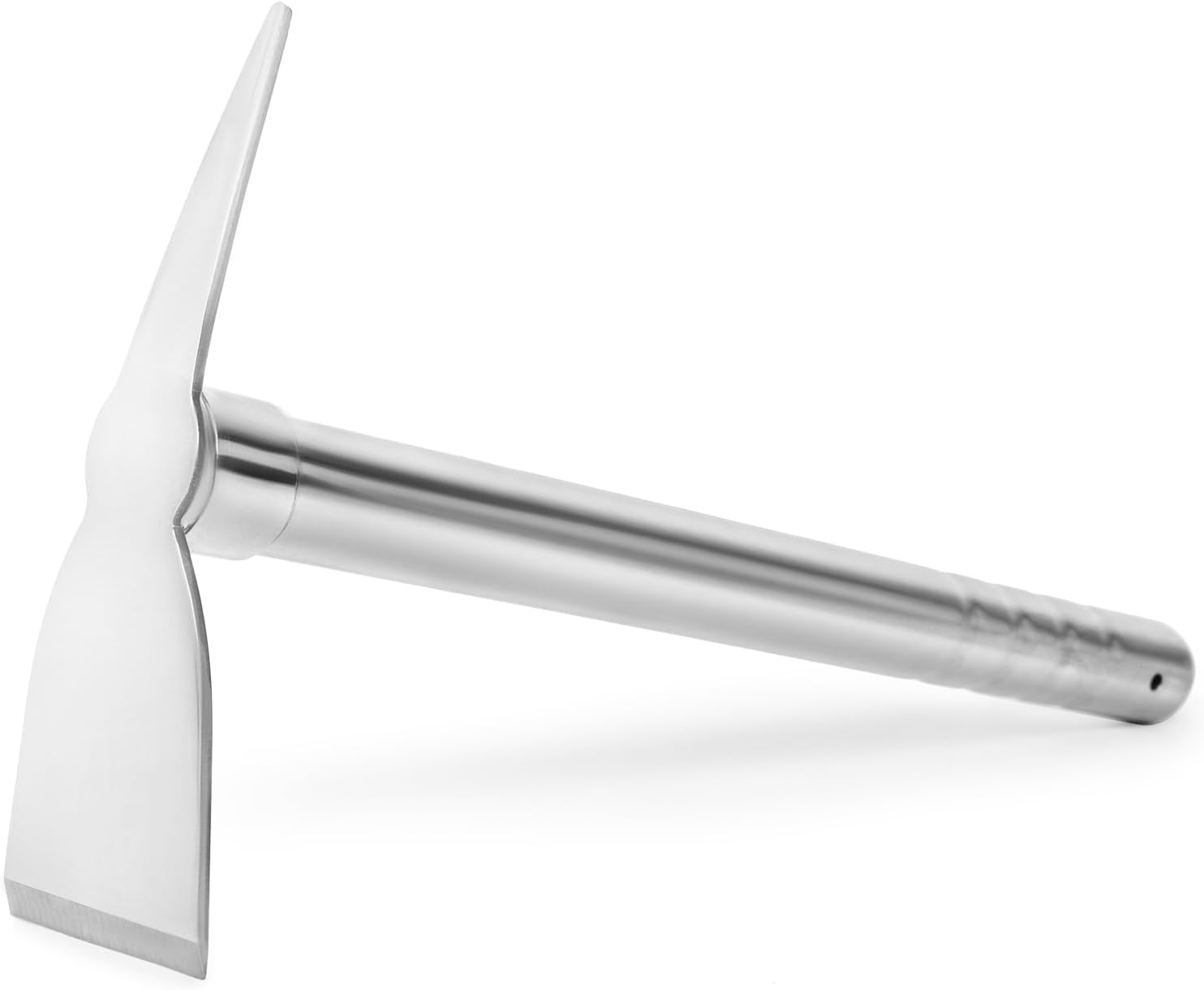 Metal Detecting Stainless Steel Pickaxe, 15'' Metal Detecting Pick Tool, Metal Detector Accessories, for Gold Mining