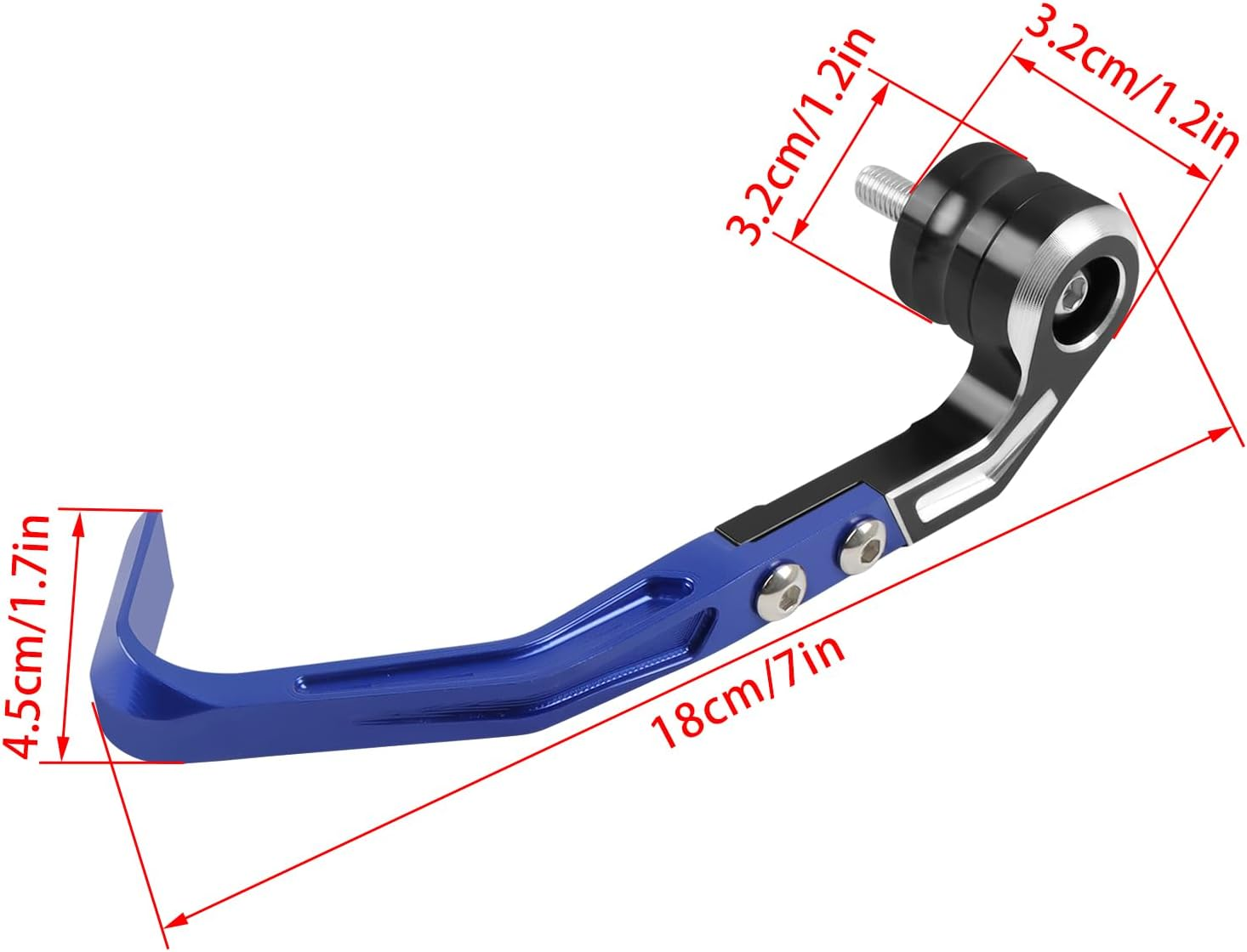 Compatible with M1000RR S1000RR 2019-2025 Brake Clutch Lever Guard CNC Aluminum Motorcycle Handlebar Levers Protector Accessories(Blue)