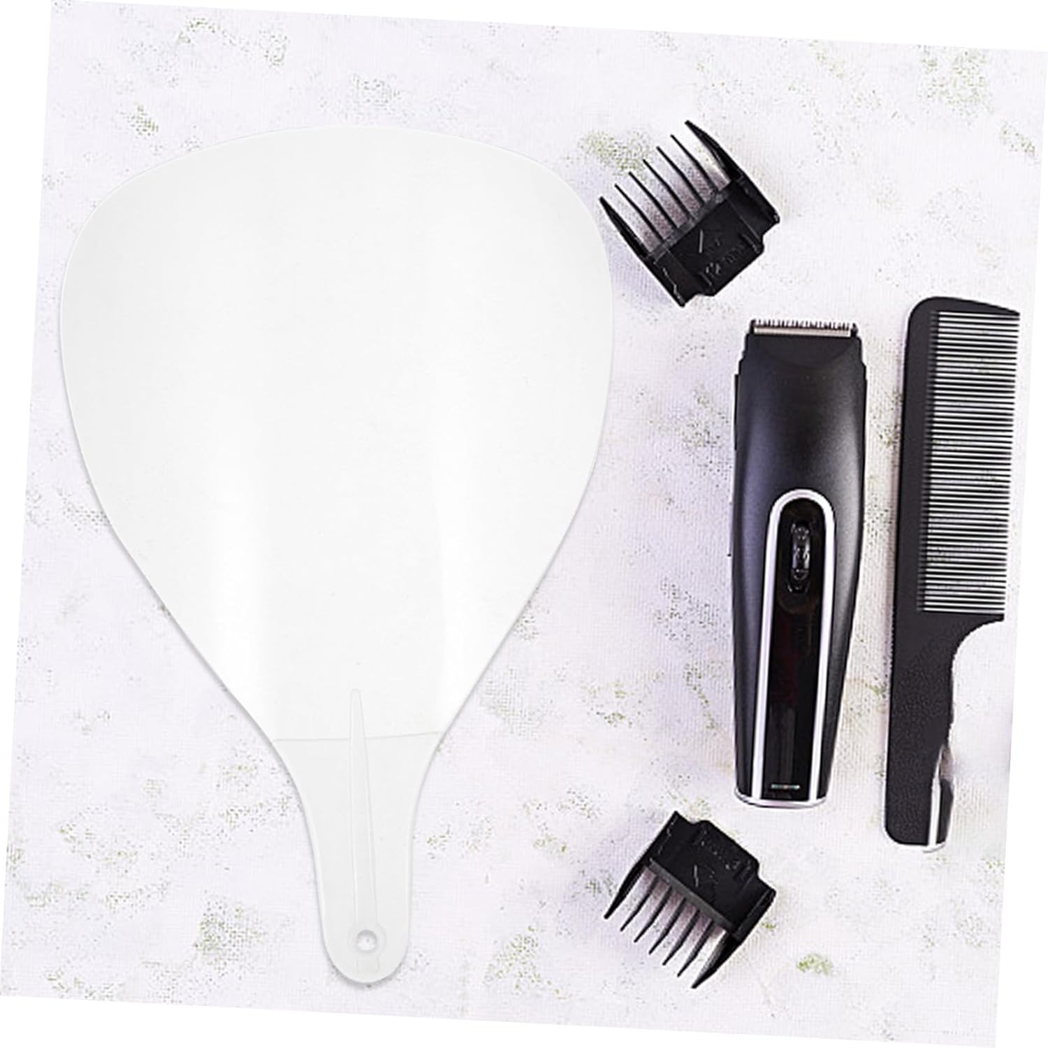 IWOWHERO Hairdressing Face Mask Shield Plastic Face Mask for Hairspray Haircut Protection Cover image number 2
