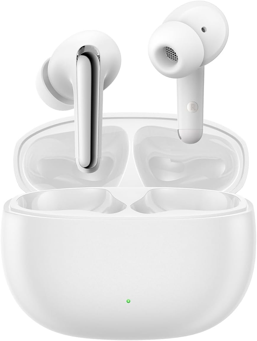 Joyroom JR-FN1 True Wireless ANC/ENC Earbuds, White
