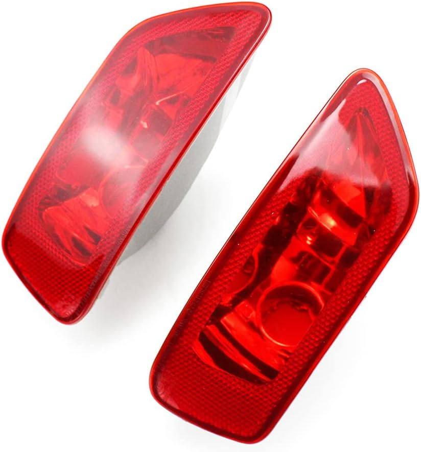 MACHSWON Car Rear Bumper Fog Lamp Reflector Lights Left & Right Fit for Jeep Compass Grand Cherokee 2011-2017 Compatible with Dodge Journey 2012-2018 57010716AC 57010716AB; 57010717AC 57010717AB image number 5