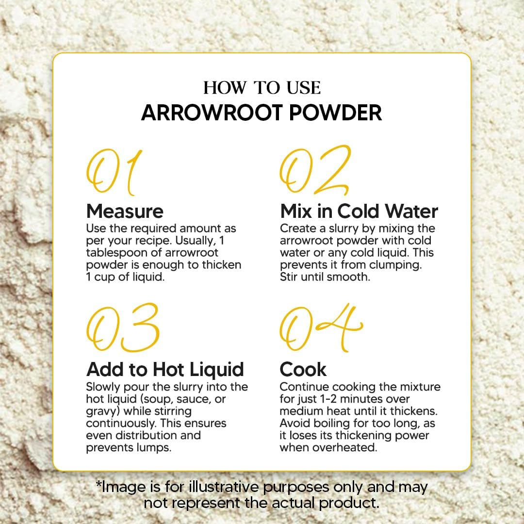 Mai Greens Arrowroot Powder | Natural Thickener - 150G image number 2