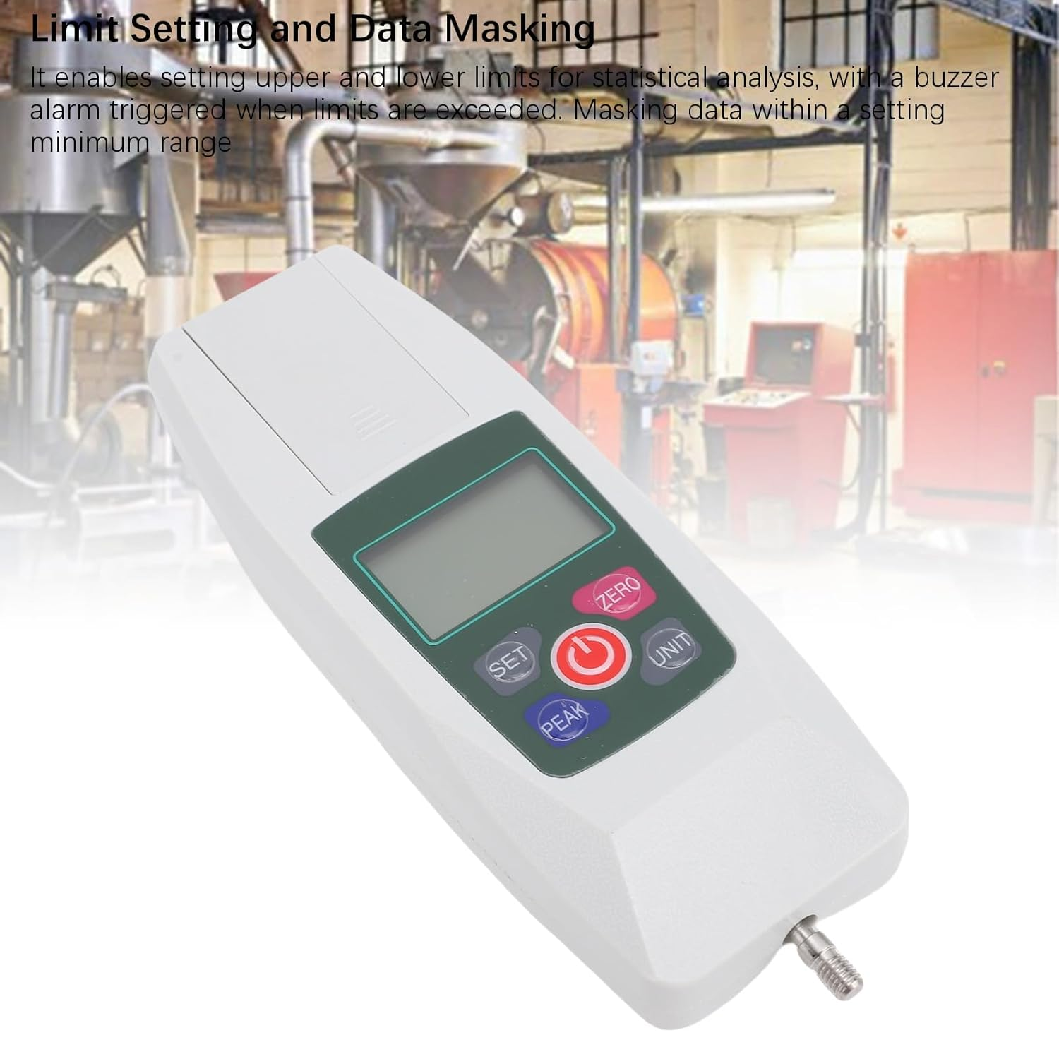 Generic Digital Force Meter 50N Push Pull Meter, Portable Force with 4 Units N, Kg, Lb, Oz, Auto Backlit LCD, Auto Power Off, Dynamometer for Lab