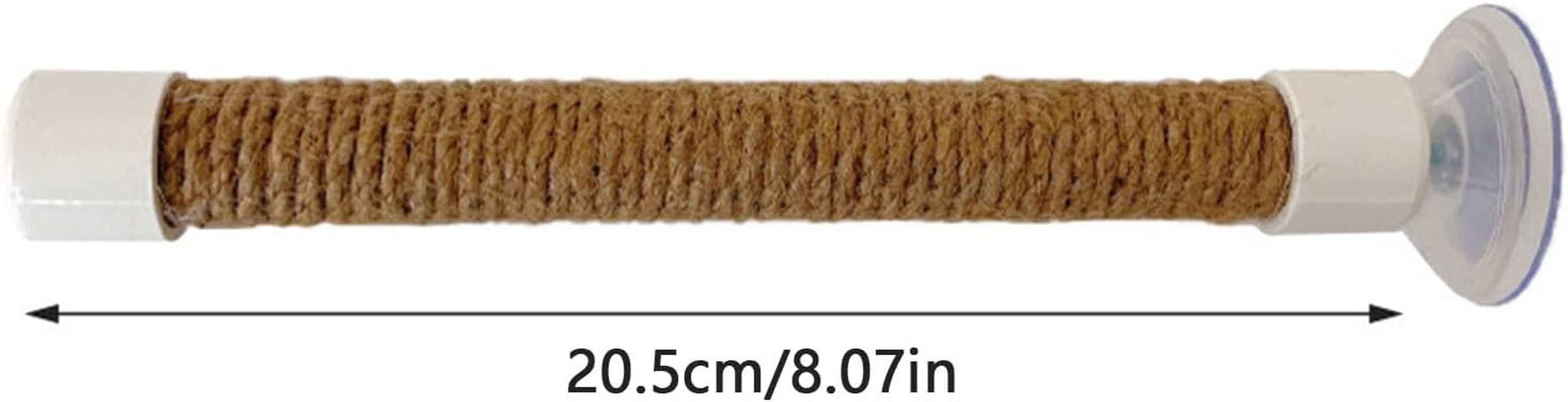 Furtryvl Parrot Shower Perch - Cockatoo Training Stand,Portable Cockatoo Macaw Bird Cage Accessory Suction Cup Perch Toy for Training Supplies Accessories image number 5