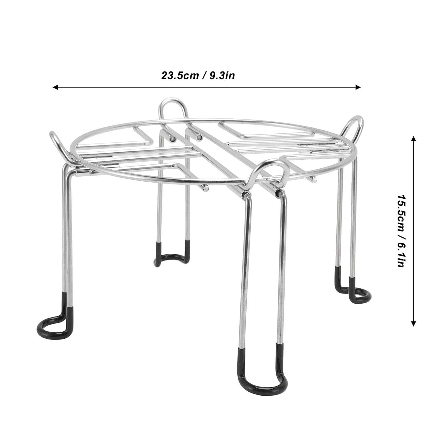 Water Filter Stand, Stainless Steel Water Filter System Stand, Replacement for Berkey Big for Travel for Royal Fed Water Filter System, 9 Inch Base, 6 Inch Tall, Detachable image number 2