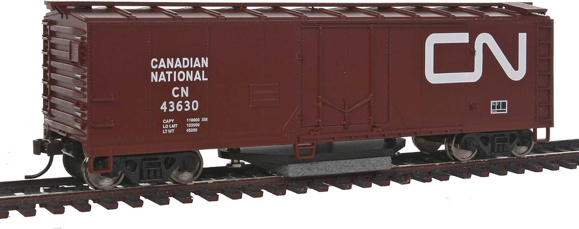 Walthers Trainline 40' Plug-Door Track Cleaning Boxcar New Haven 36833 image number 6