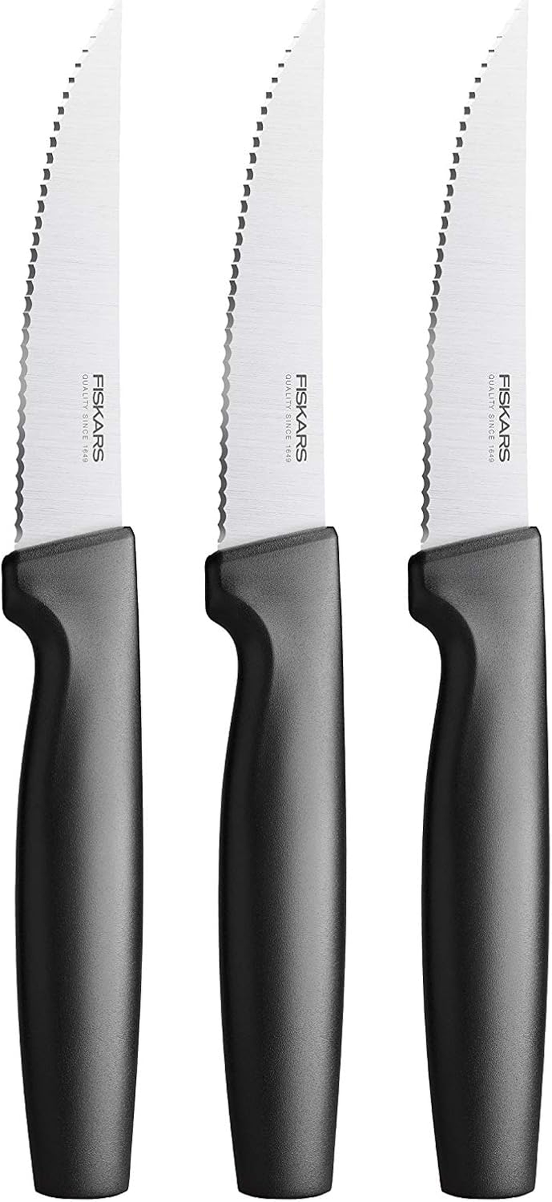 Fiskars Table Knife Set, 3 Pieces, Functional Form