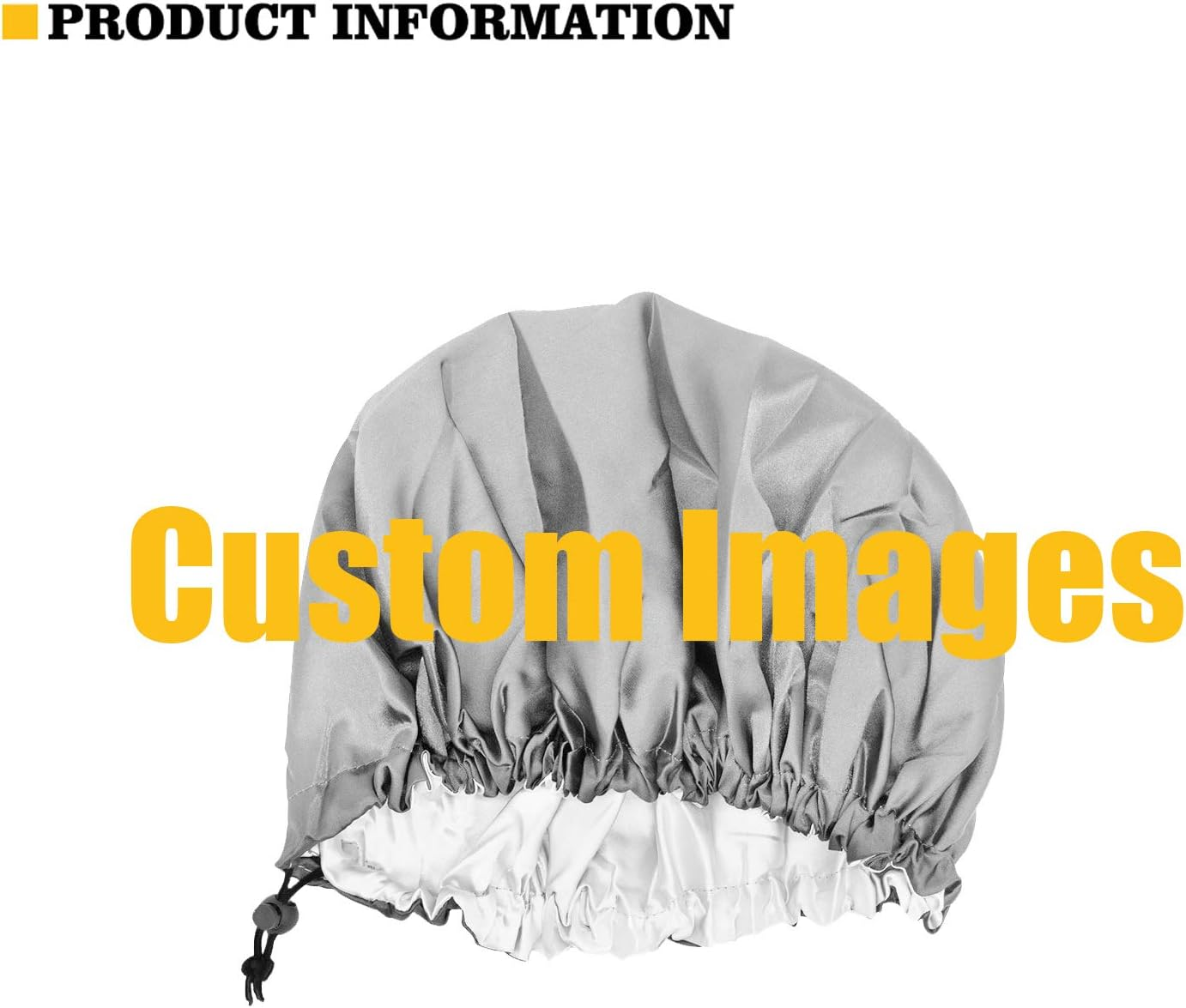 Advocator Purple Butterfly Satin Bonnet Sleep Bonnet Cap - Extra Large, Double Layer, Reversible, Adjustable Satin Cap for Sleeping Hair Bonnet image number 4