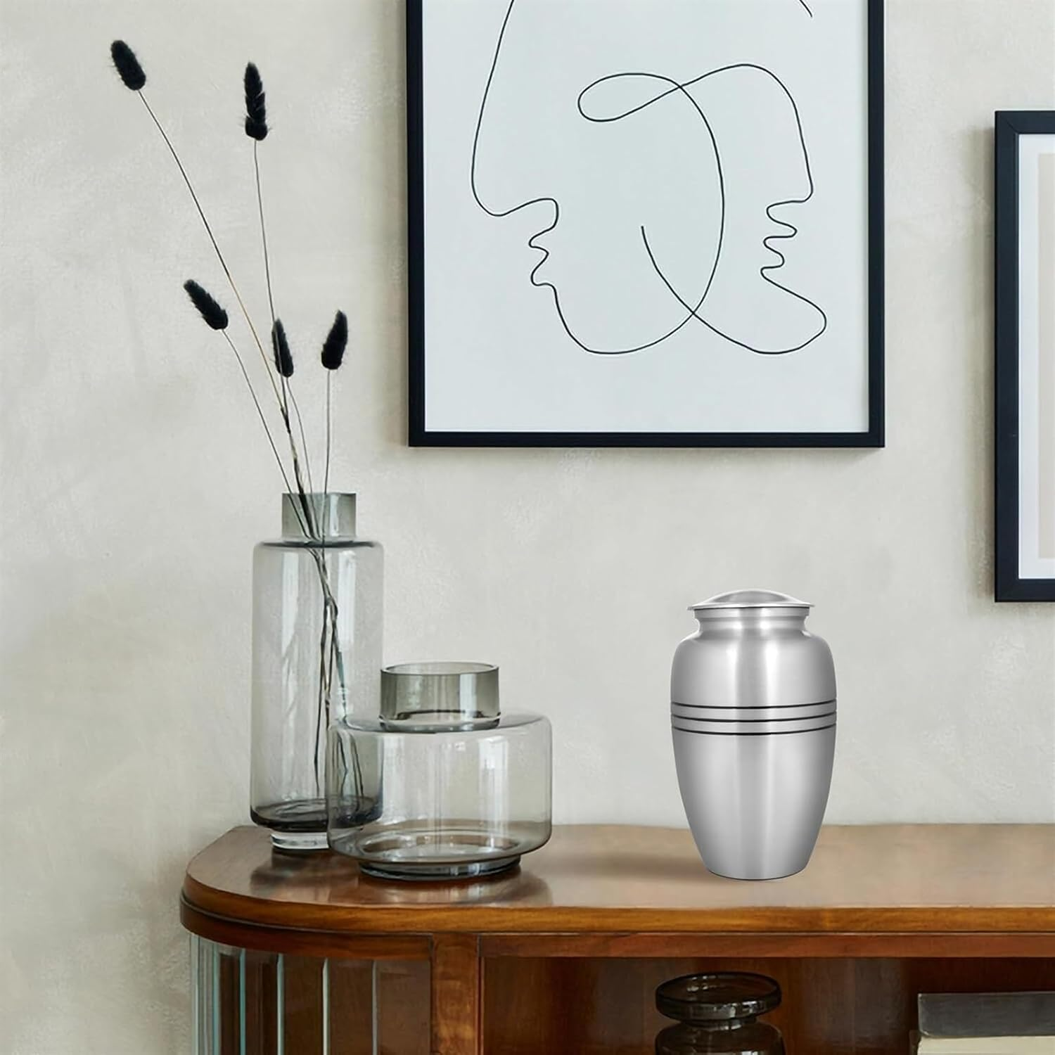 Pet Urns Human Urns Keepsake Urns Mini Pet Urn for Dogs and Cats Ashes, a Loving Resting Place for Your Special Pet, Cat and Dog Urns for Ashes Cremation Urns Pet Ashes Urns(E) - B image number 2