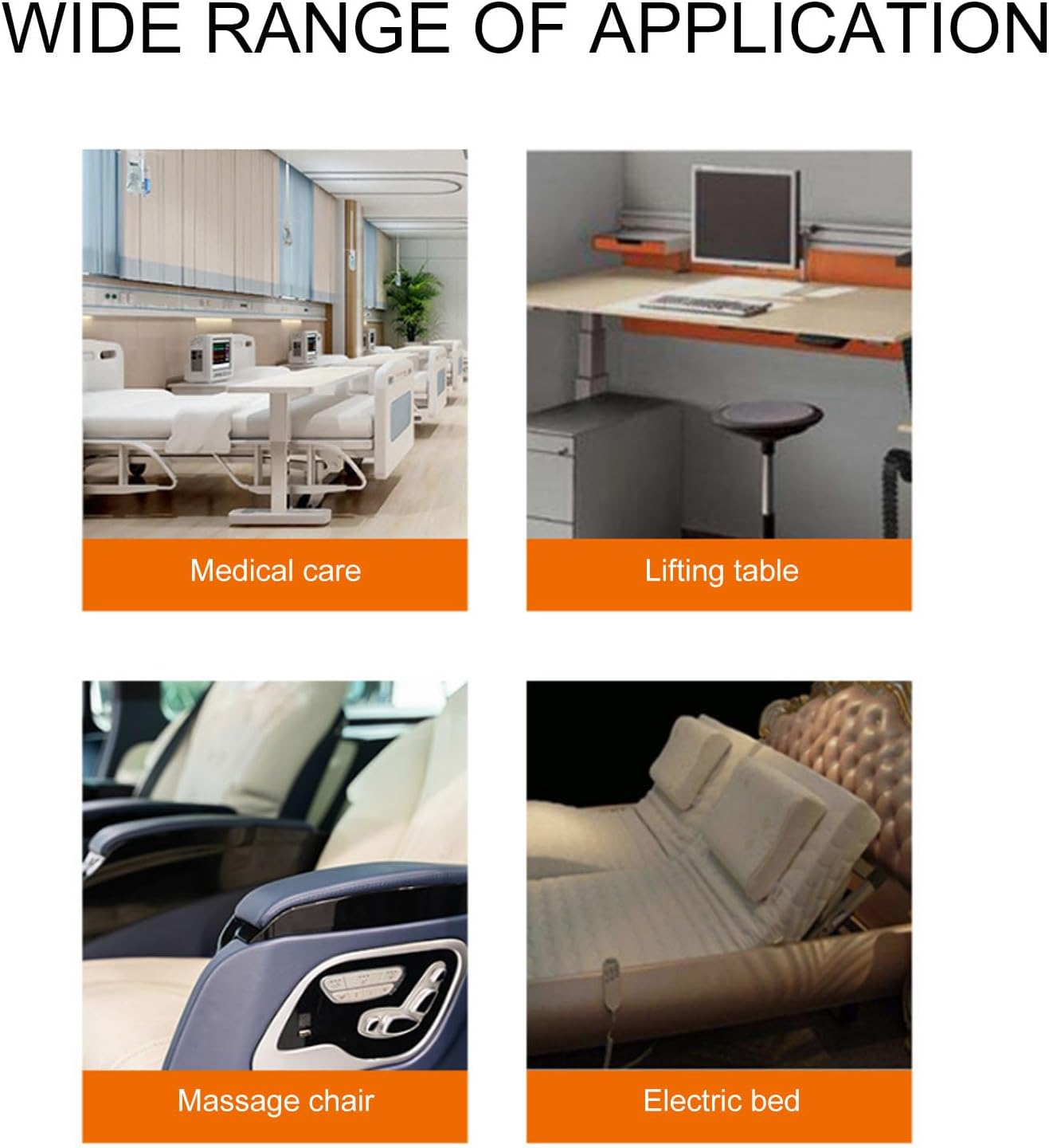 20Mm Stroke Micro Linear Actuators, 12V Force Linear Actuator 20Mm Stroke 150N IPX4, Electric Motion Actuator for Home Automation Robotics Cabinet Lifting Workbench image number 3