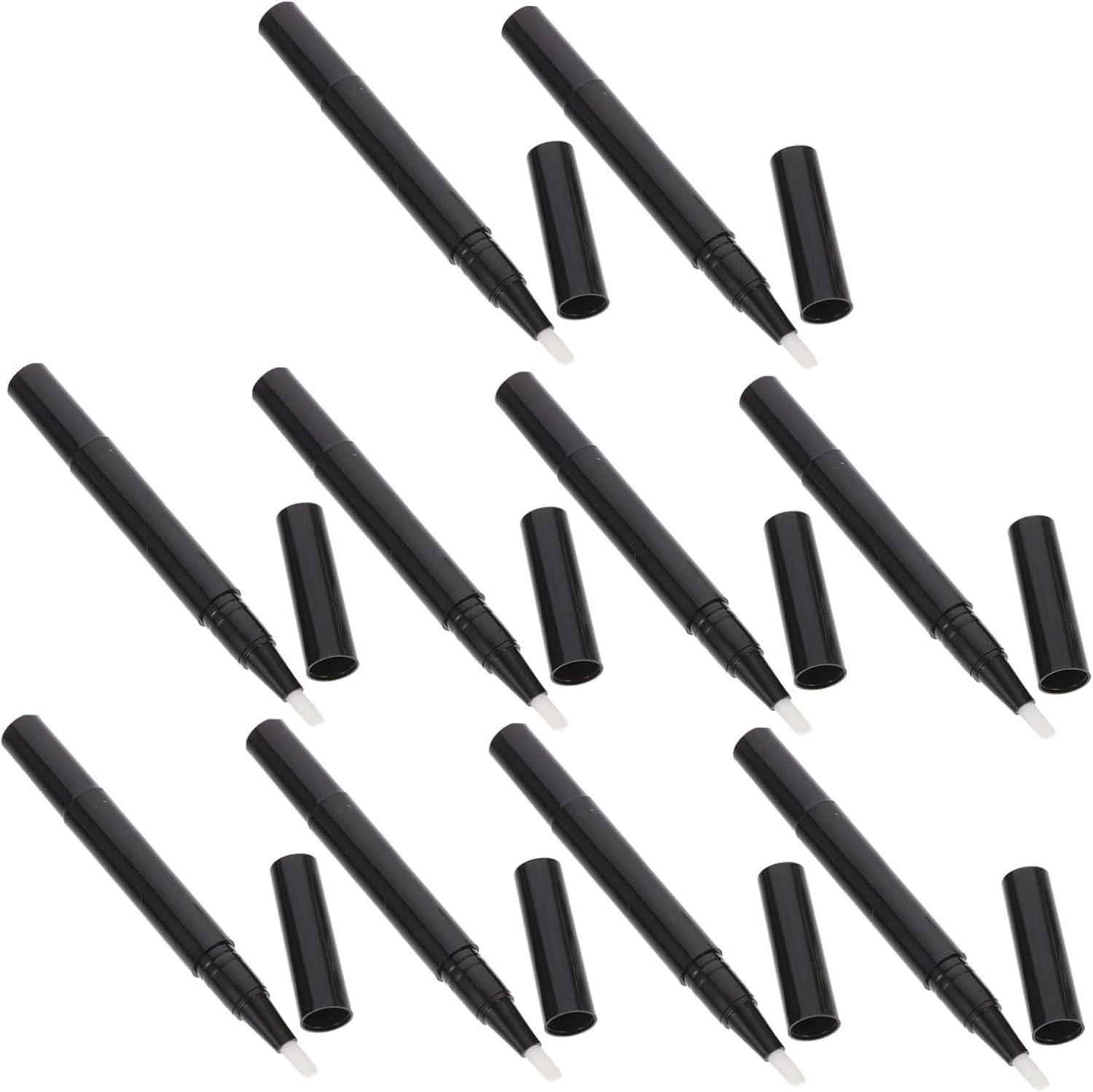 AUTSUPPL 10Pcs Empty Nail Oil Twist Pens Applicators Nail Tech Supplies Simple Tools