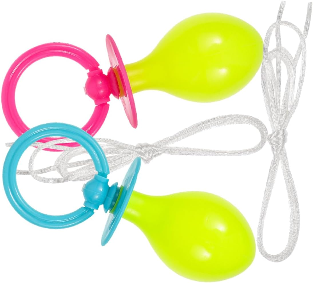 Ciieeo 2Pcs Large Fake Pacifier Props Oversized Adult Size Cosplay Costume Accessory for Parties Photo Booths image number 3