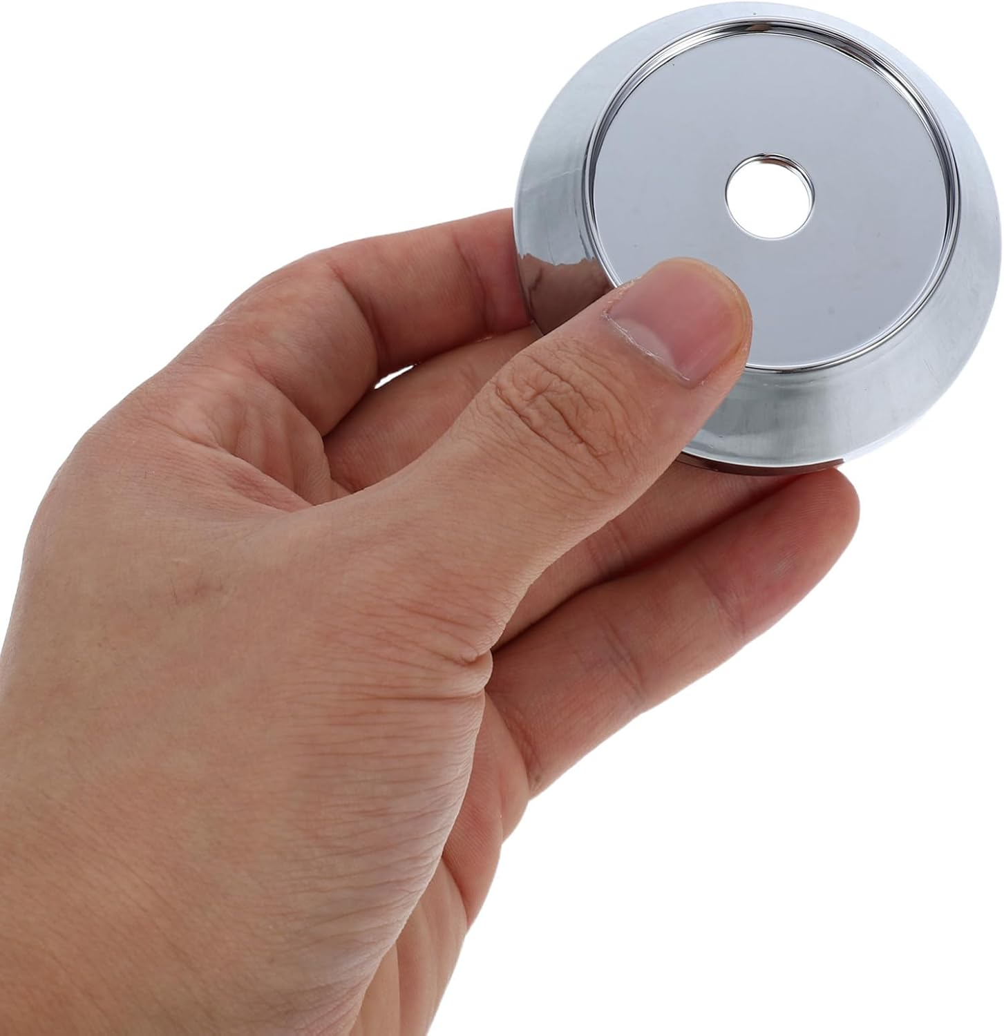 Zerodeko 4Pcs Car Wheel Center Hub Cover Plastic Wheel Accessories Replacement Hubcap Rim Cap image number 4