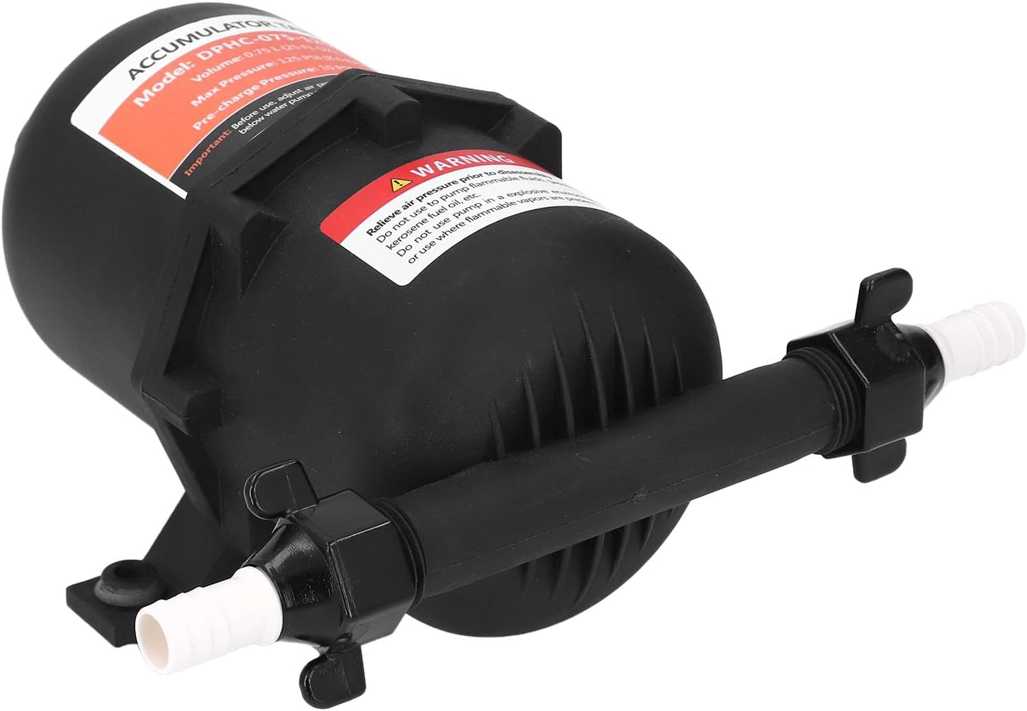 Rv Pre Pressure Accumulator Tank, Universal 0.75L Maximum 125PSI 1/2MNPT Port Fitting Rv, Constant Pressure, Reduced Cycling, for Rv Boat Travel Trailer Caravan image number 6