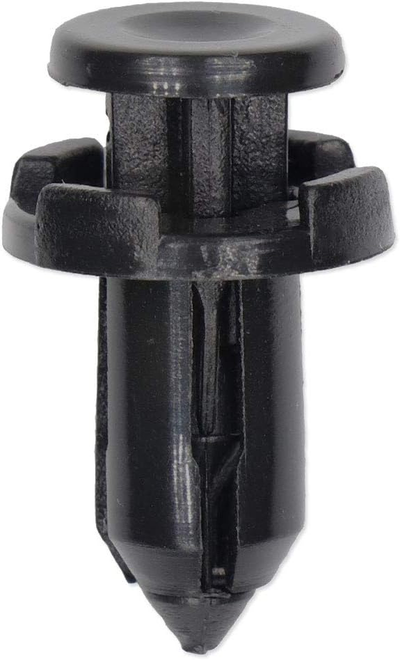 Lantee 100 Pcs Universal 9Mm Nylon Bumper Clips, Push-Type Car Retainer Fasteners image number 3