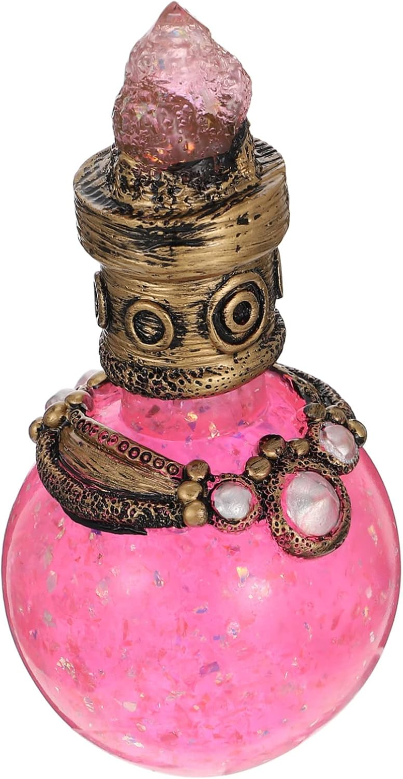 Yardenfun Decoration Resin Craft Shiny Bottle Ornament Home Decor Mermaid Girls Desktop Decoration for Party Supply image number 2