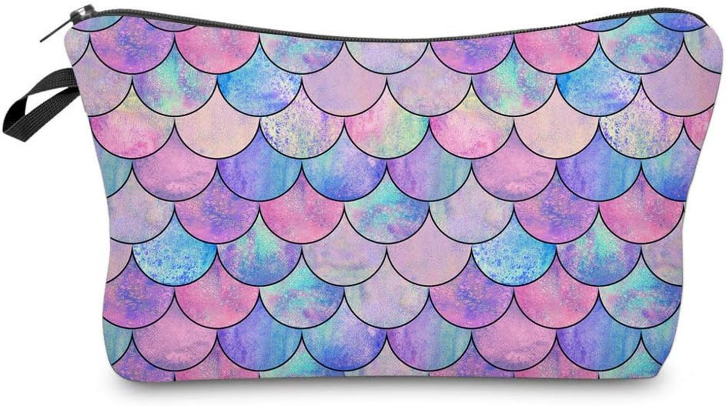 Allover Print Makeup Bag Cosmetic Bag Organizer Makeup Pouch Toiletry Pouch Clutch Cosmetic Pouch for Adult Women Travel and Daily Use, Moon Phase 1