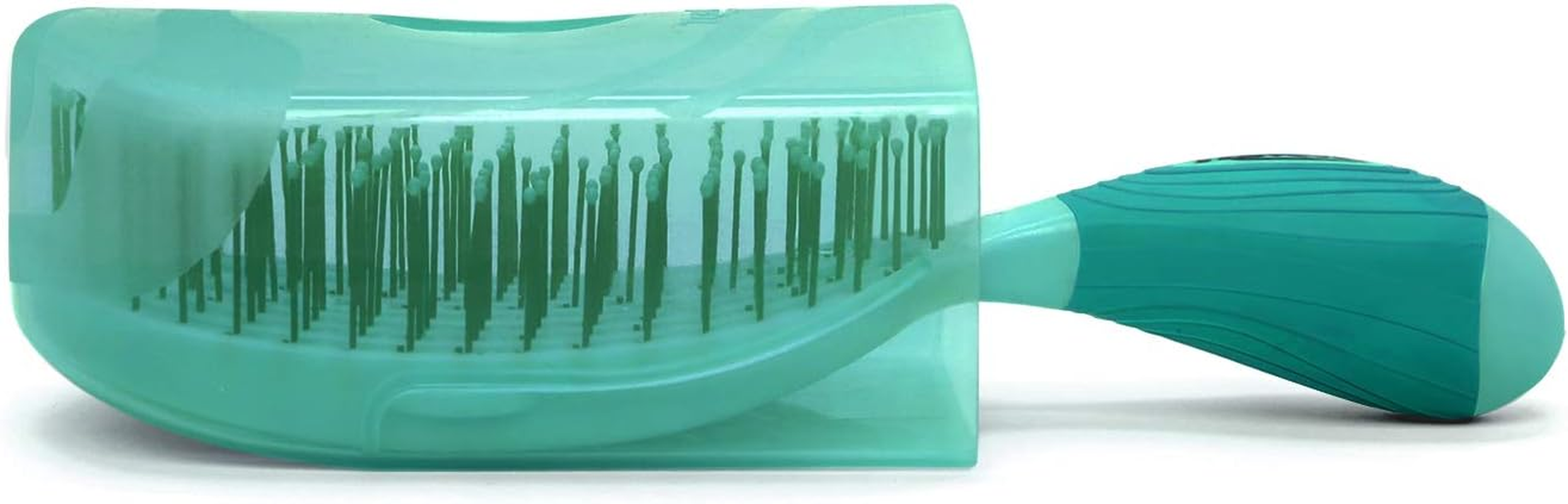 Nuway&reg; U.S. Patented Vented Travelc&reg; for All Hair Types Is Hair Dryer Safe (Teal)