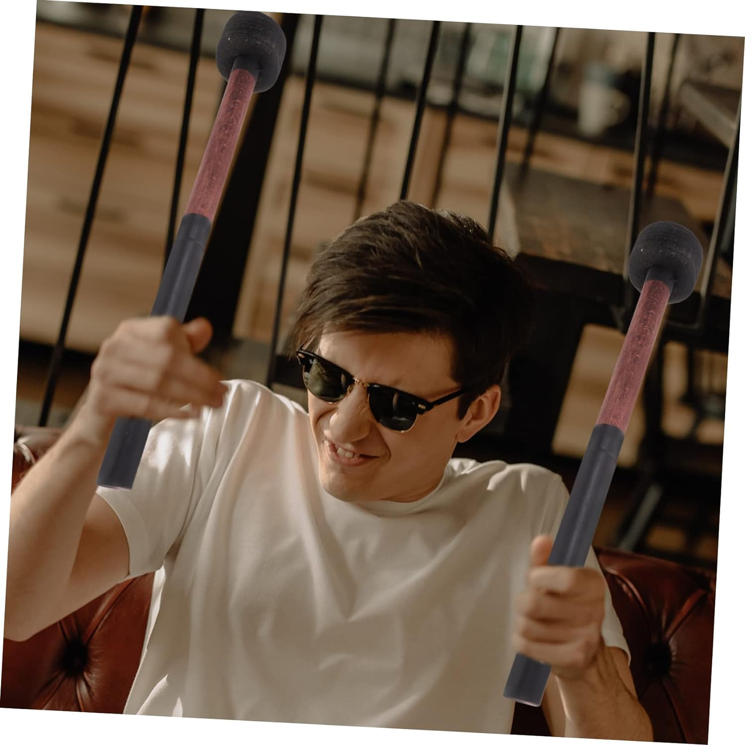 Slip Drum Sticks Bass Drum Mallet for Marching Band Performance Percussion Stick Replacement Musical Instrument Accessory image number 5