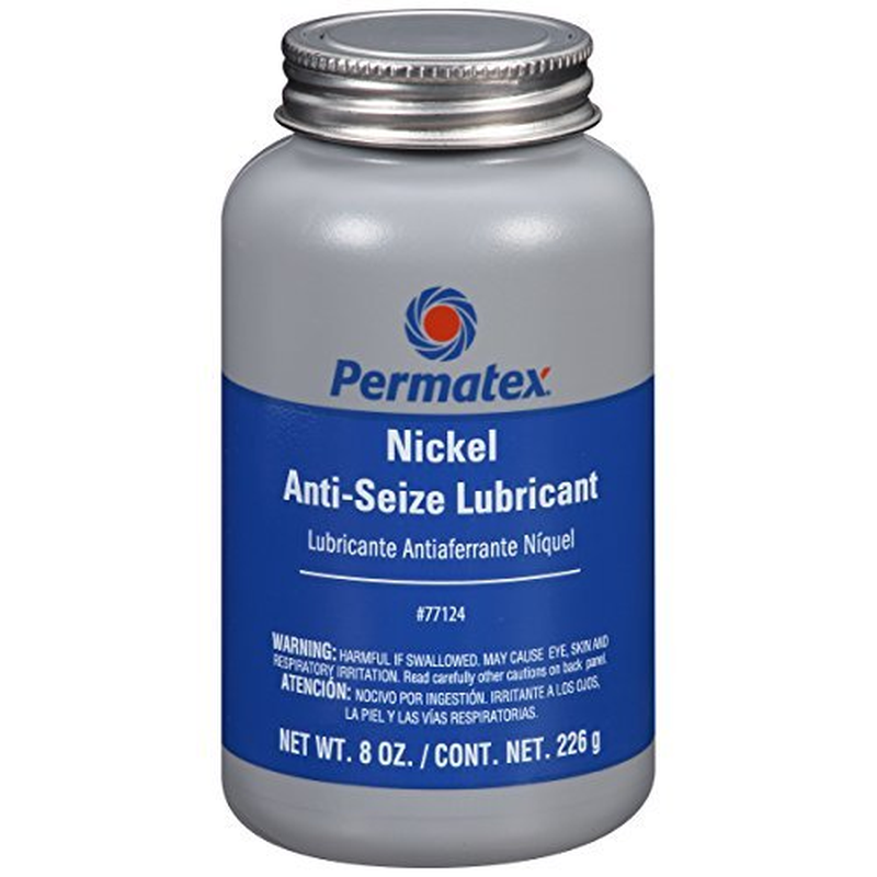 Permatex 77124 Nickel Anti-Seize Lubricant, 8 Oz. by Permatex