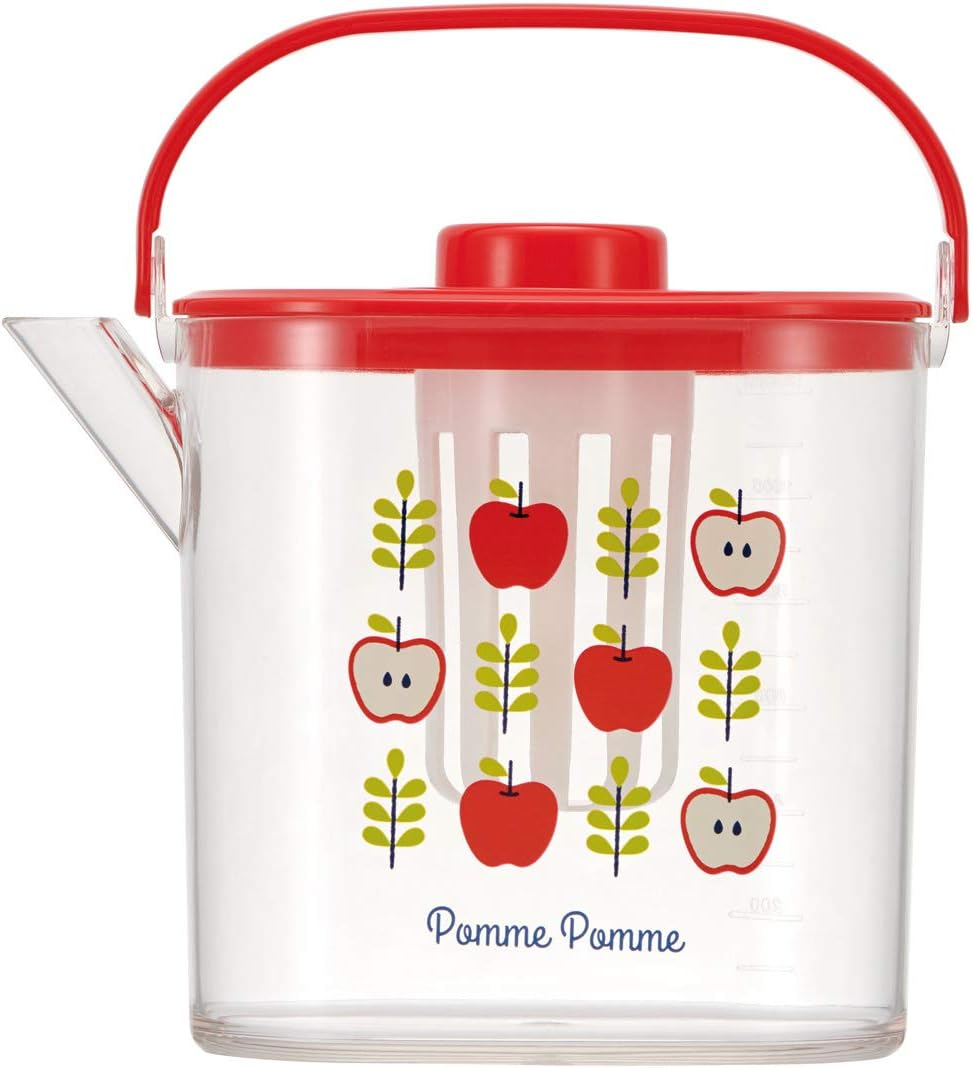 Skater CM10-A My Neighbor Totoro Studio Ghibli Cold Tea Pot with Tea Infuser, Cold Water Bottle, Heat Resistant, Hot Water OK