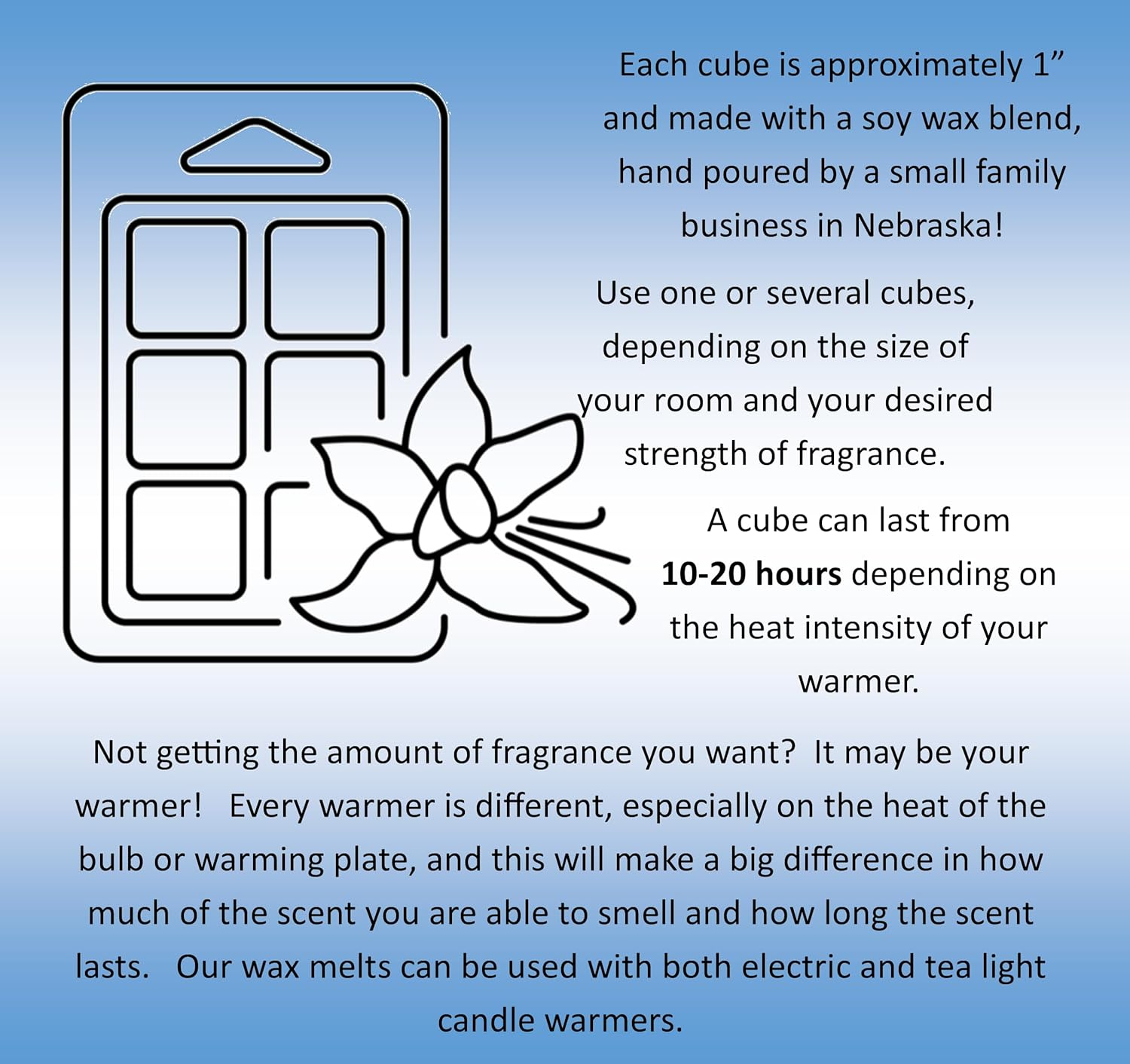 3 Pack Soy Blend Wickless Candles Highly Scented Wax Melts &ndash; Almond Biscotti