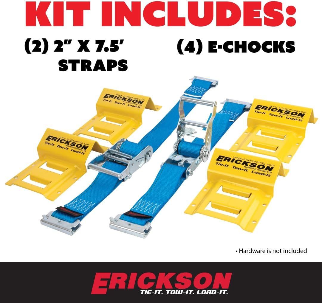Erickson 09160 Wheel Chock Tie-Down Kit image number 3