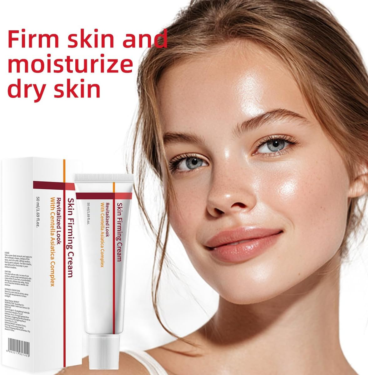 Anti-Aging Face Cream for Women | Intensive Repair & Firming Moisturizer with Centella Asiatica and Bee Venom | Day and Night Moisturizer for Wrinkles, Dry & Sensitive Skin | Strengthens Skin Barrier (2-Pack) image number 3