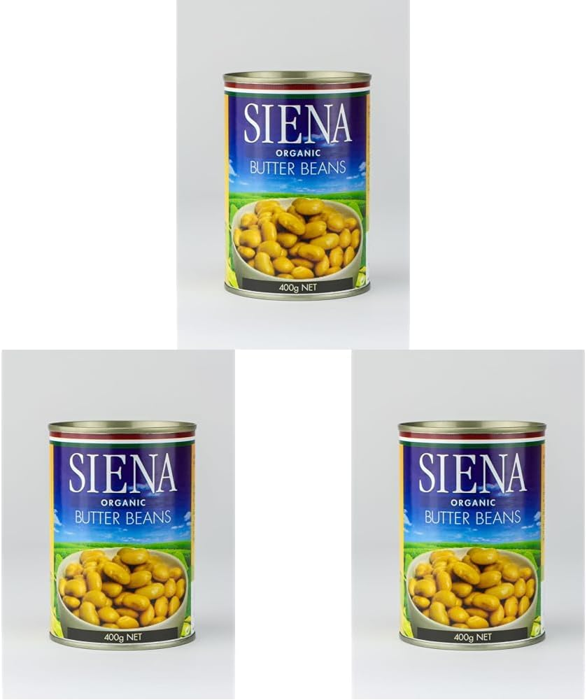 Siena Organic Butter Beans 400 G