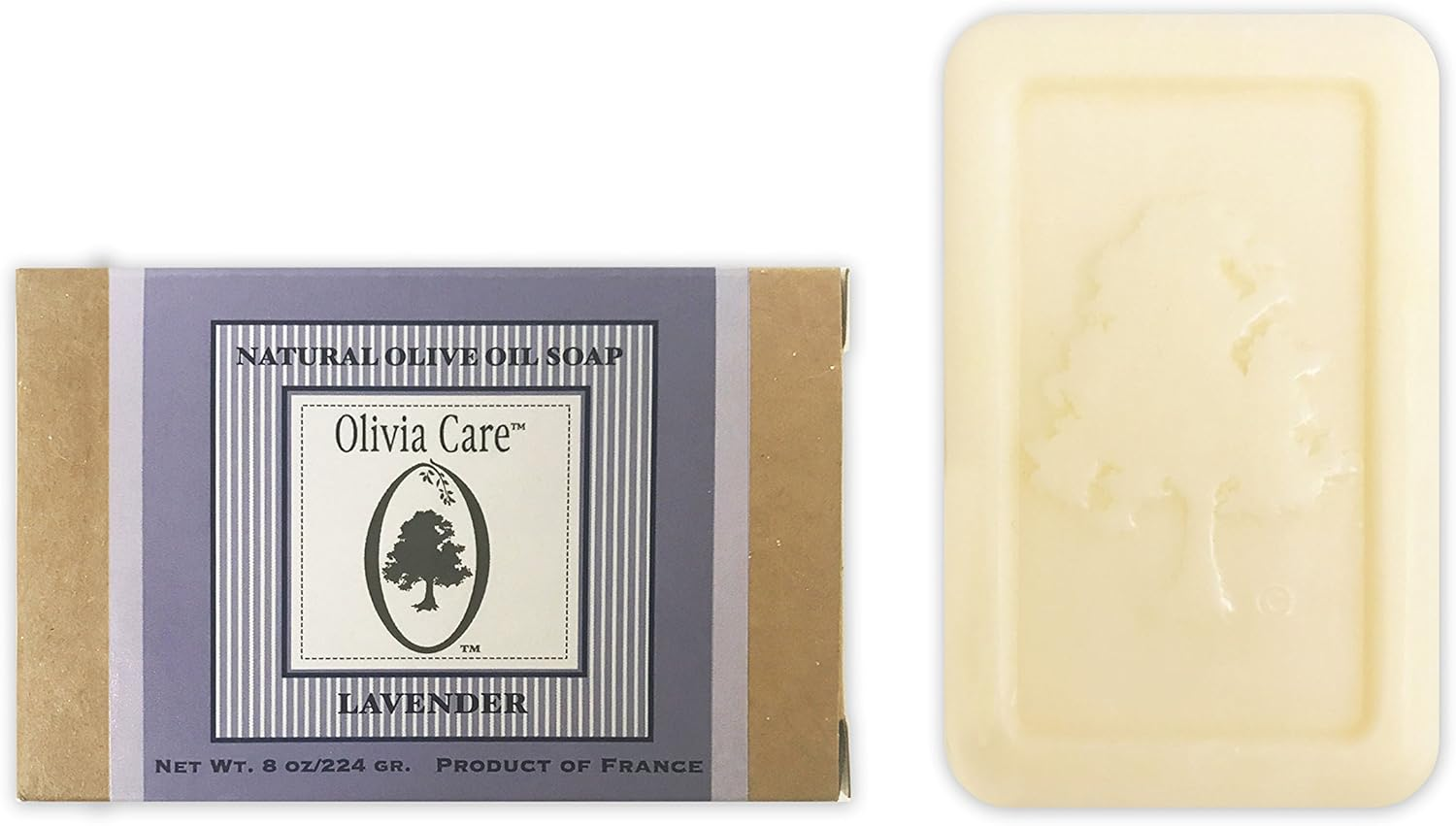 Olivia Care Olive Oil Soap, Lavender, 240Ml Box image number 1