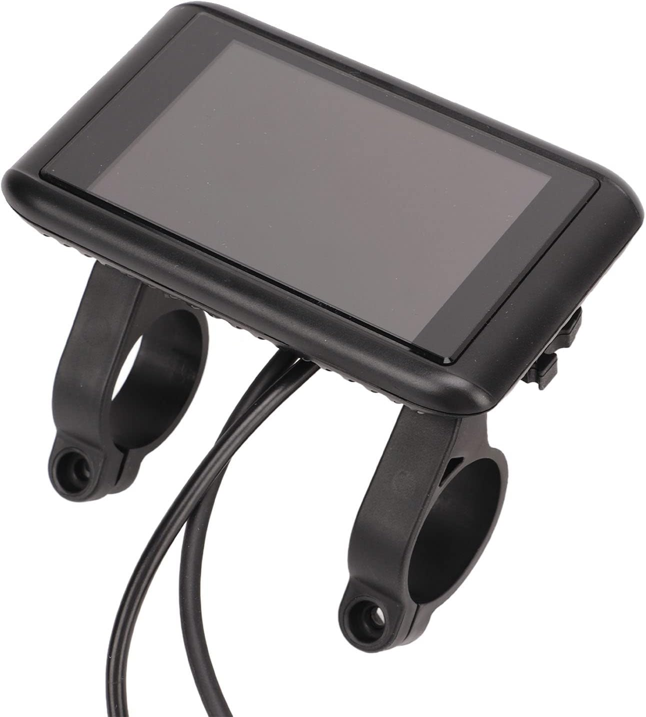 Electric Bicycle Display Panel, ABS 5V LCD High Definition Multifunction Bike Display Panel, Electric Bicycle LCD Display Meter with SM Connector for Bicycle Modification