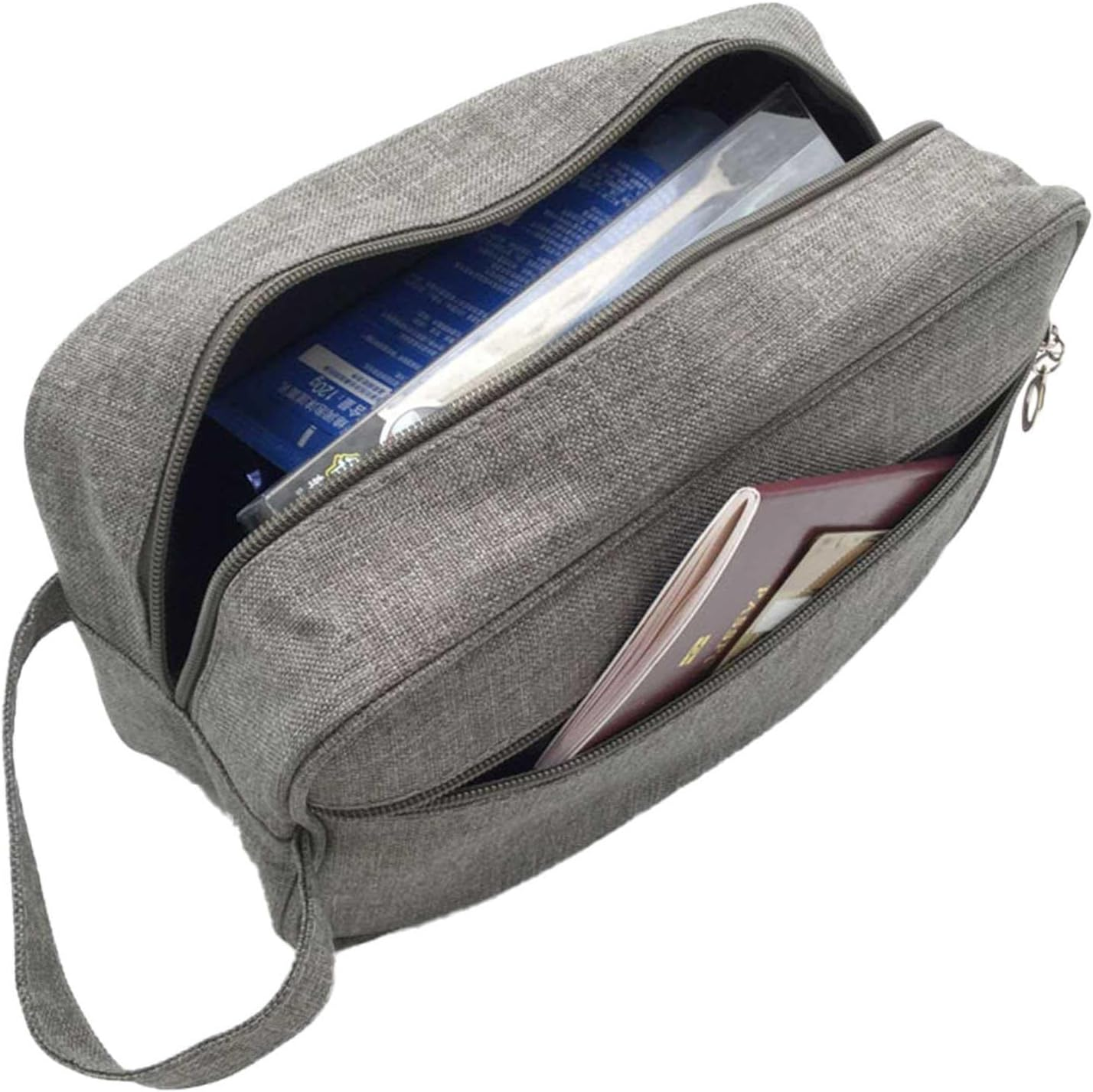 Men Toiletry Bag | Waterproof Cosmetic Travel Bag,Lightweight Toiletries Bag for Men, Shaving Bags with Handle for Toiletries, Brushes, and Tools Seta-Au Seta-Au image number 4