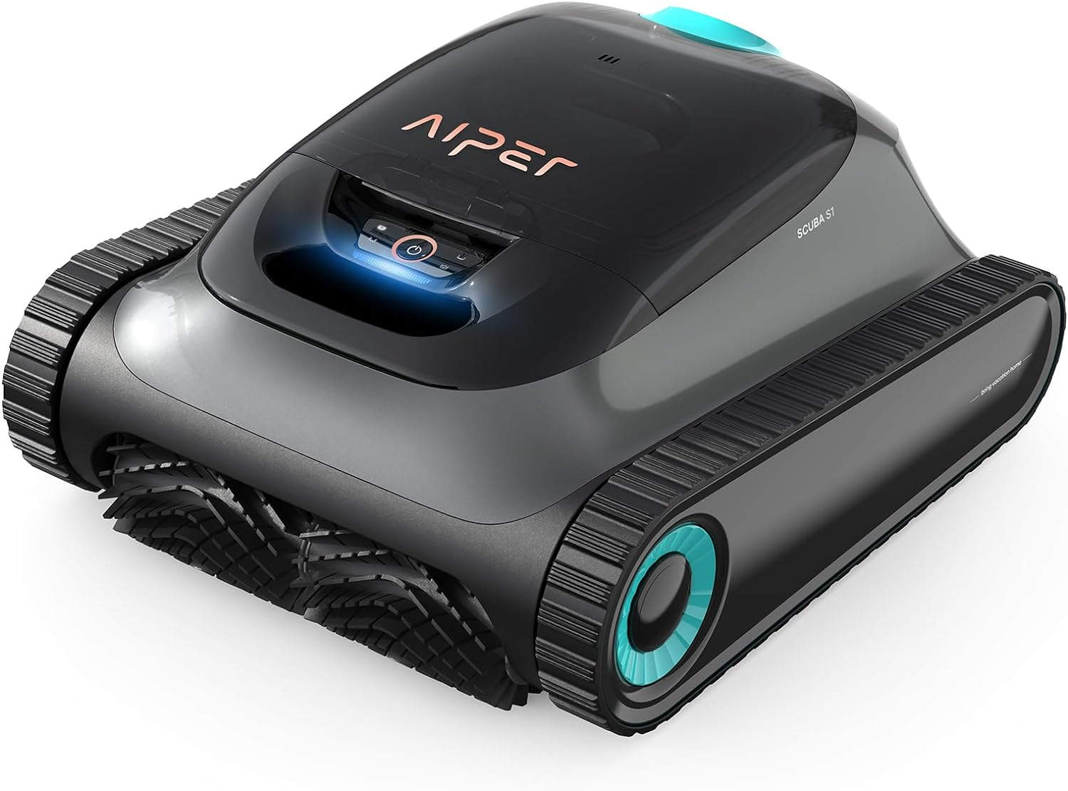 AIPER Scuba S1 Robotic Pool Cleaner for Inground Pools, up to 180 Mins Battery Life Cordless Pool Vacuum with 4 Modes - Auto/Eco/Wall/Floor, Wall Climbing, Smart Navigation 2.0, for Pools up to 150㎡ image number 5