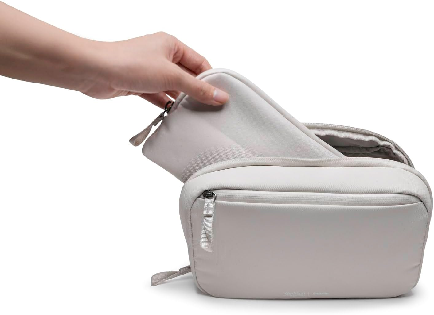 Konmari | Orbitkey 2-In-1 Tech Pouch - Stone