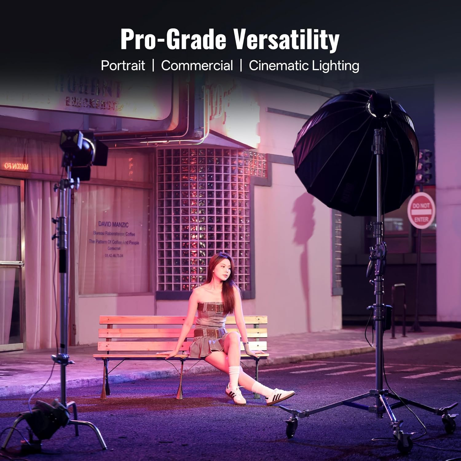 ZHIYUN 35Inch/90Cm/2.9Ft Parabolic Light Softbox Quick Release with Bowens Mount for Photography Studio, Video Recording, Portraits Shooting/Zhiyun Molus G200/ G300/ BB Series image number 4