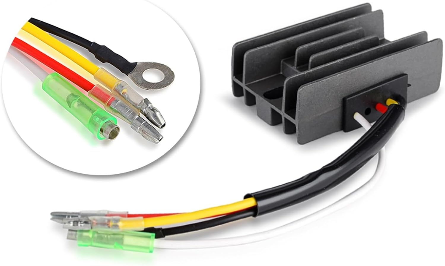 Rectifier Parts Motorcycle Outboard Motors Voltage Regulator Rectifier for Suzuki DF15 2004-2012 DF9.9 2005-2009 32801-94J00 32801-94J01 image number 3