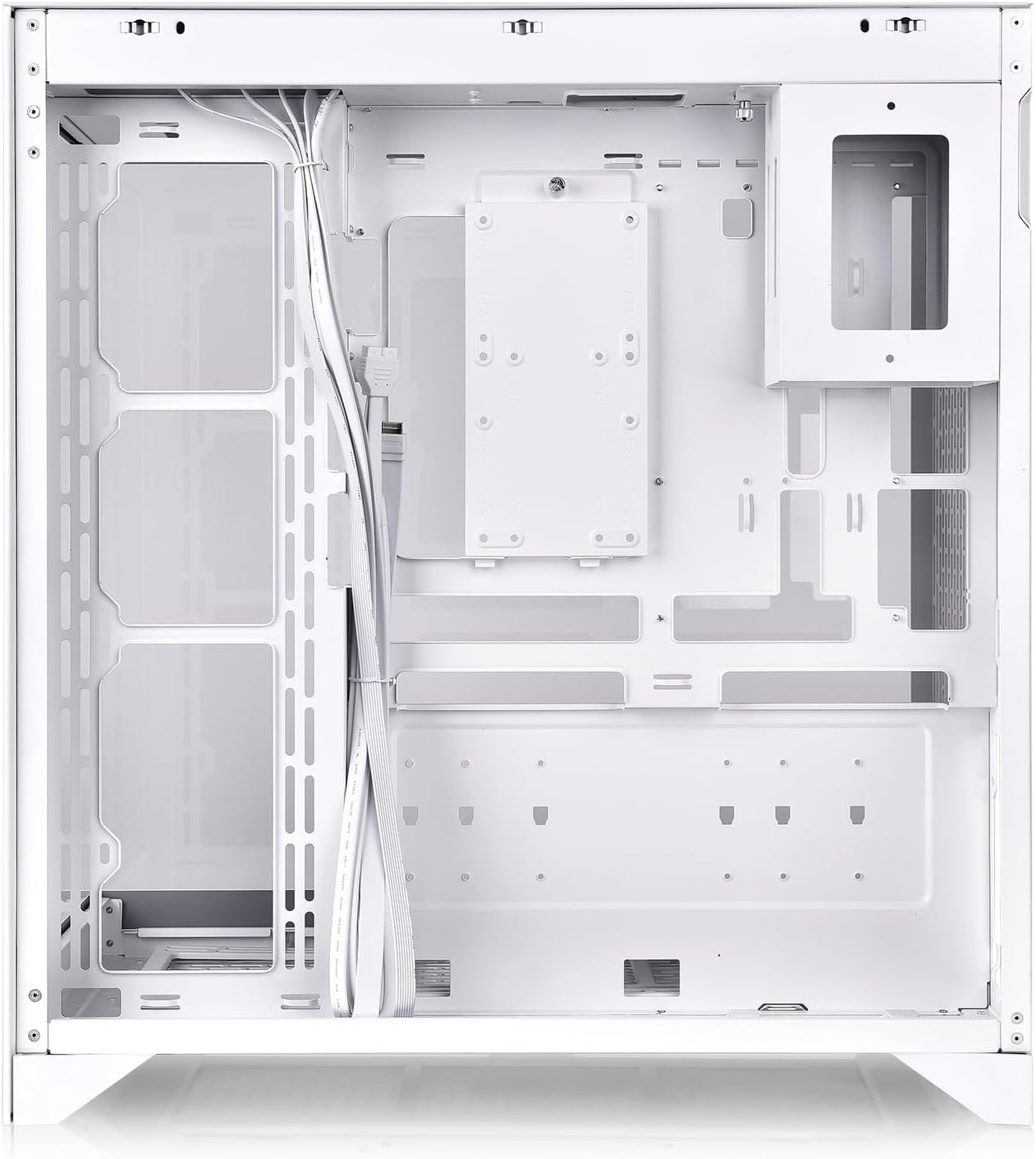 Thermaltake CTE E660 MX Tempered Glass Mid Tower E-ATX Case Snow Edition (Hidden Connectors M/B Compatible), CA-1Y3-00M6WN-01 image number 5
