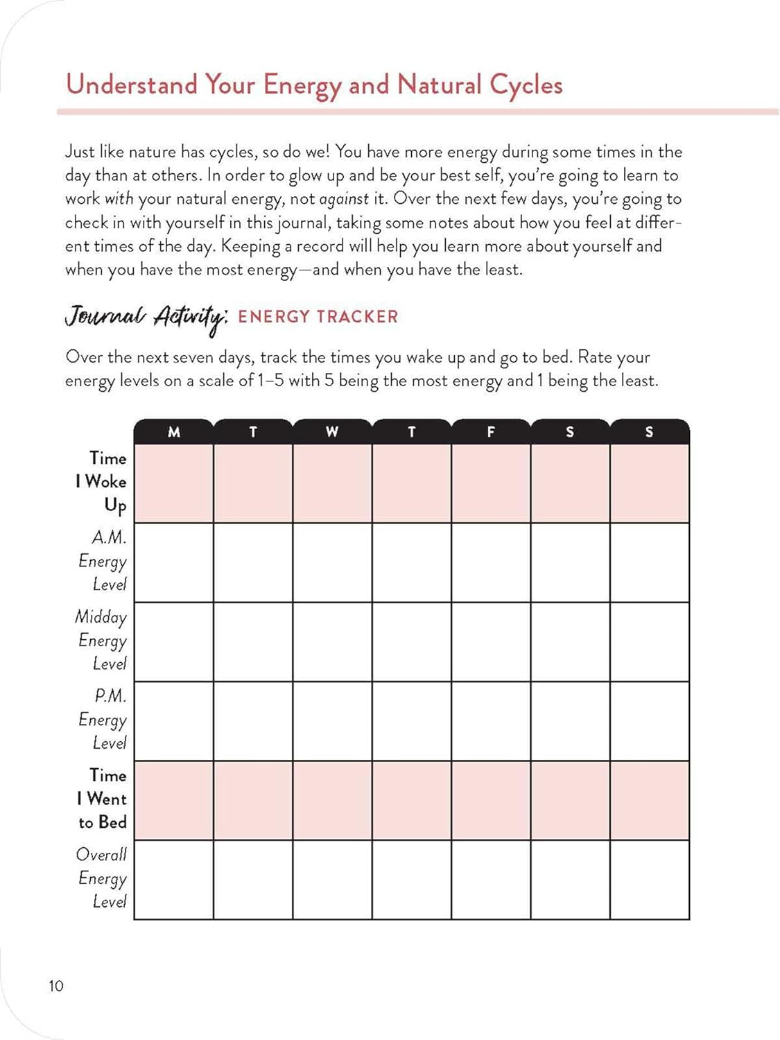 The Glow up Journal: Everything You Need to Set Goals, Create Inspo―And Make It Happen! image number 6