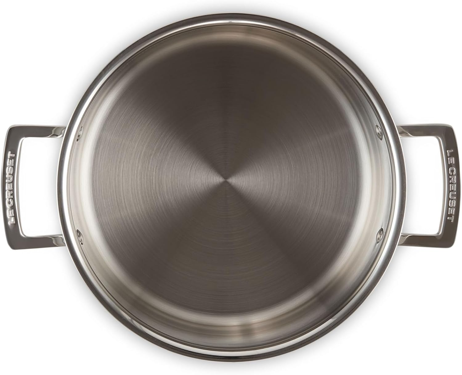 LE CREUSET 3-Ply Stainless Steel Deep Casserole, 24 Cm, 6-1/4-Quart