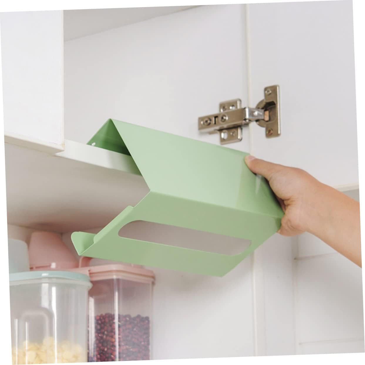 Chrome Paper Towel Holder Tissue Dispenser Easy Install Kitchen Bathroom Holder image number 3